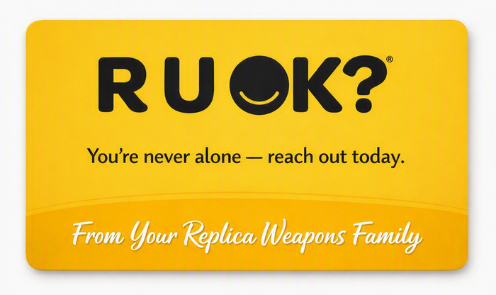 An R U OK card.