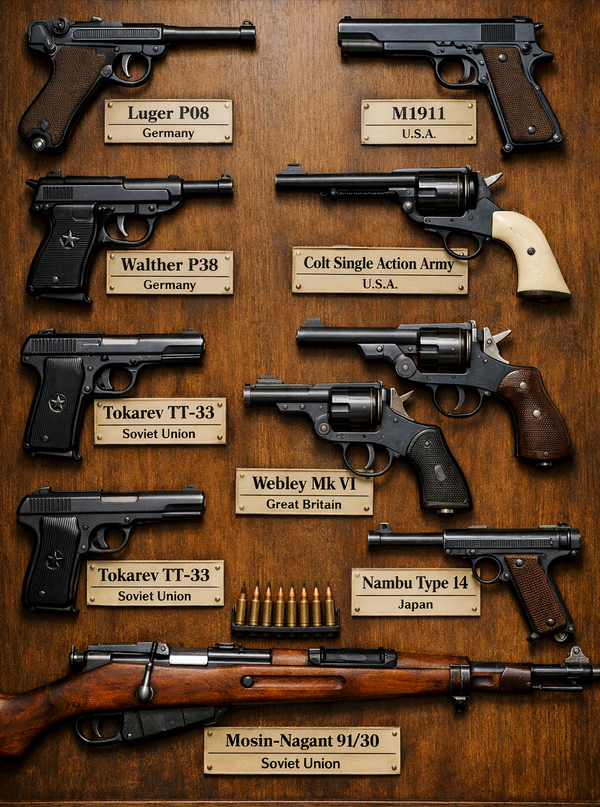 How to Label a Replica Gun Collection Like a Museum