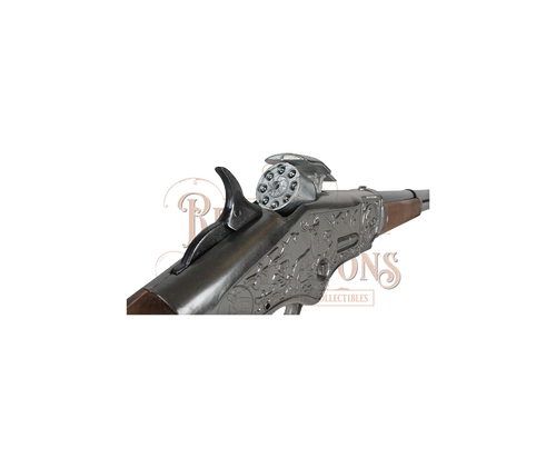 Cowboy Winchester Rifle 8-Shot, Steel, Lever Action, Box