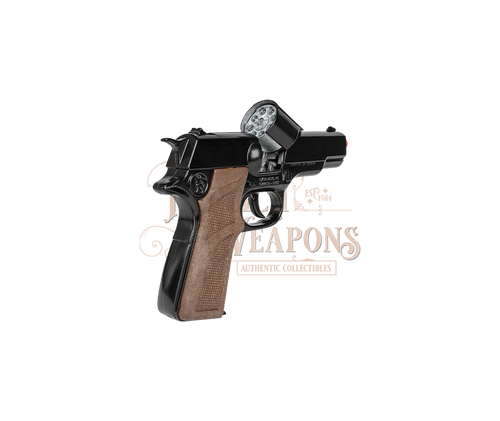 Police Astra Pistol 8-Shot, Black, Box