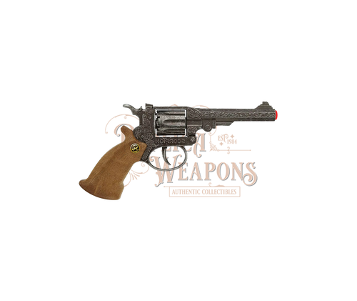 Adams Revolver, Scorpion Antique - 8-Shot - Brown/Gray - 22cm with Box