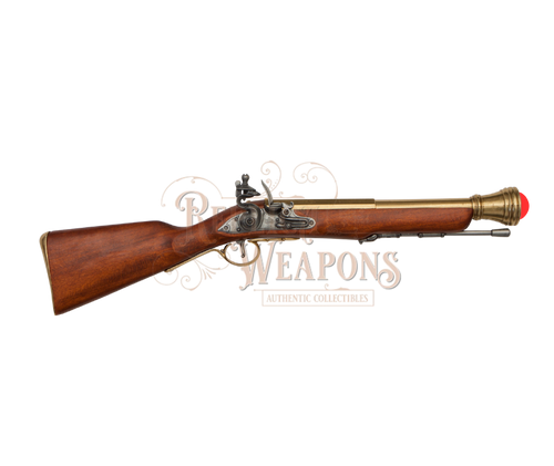 Flintlock blunderbuss, England 18th. C