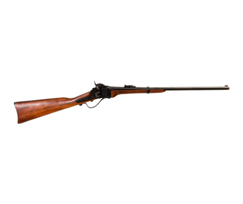 Military Sharps Carbine, made of metal and wood, with simulated mechanism of loading and firing