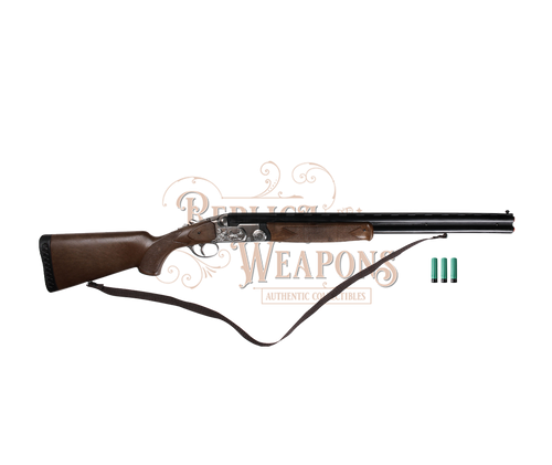Winchester Superimposed 1+1 Shotgun - 85 cm - Brown/Black with Box and 3 Shells