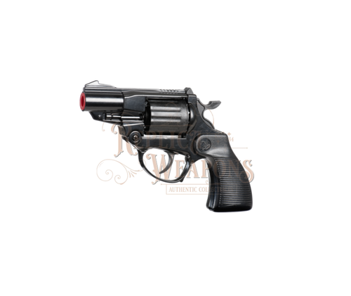 Police Revolver - Falcon Gun Black - 12-shot with Box
