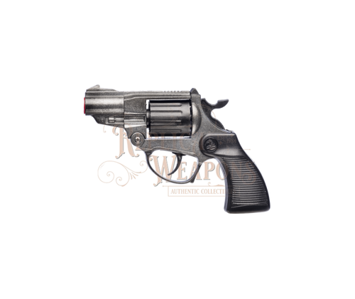 Police Revolver - Falcon Gun Old Metal - 12-shot with Box