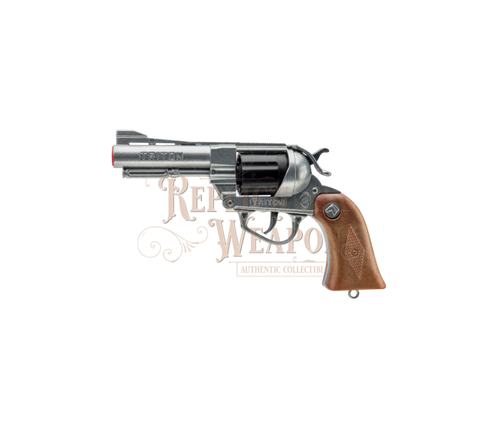 Police Revolver - Triton Gun Silver - 12-shot with Box
