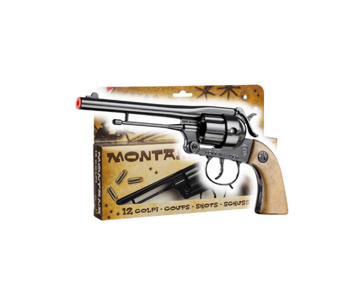 Western Revolver - Montana Gun Black - 12-Shot with Box