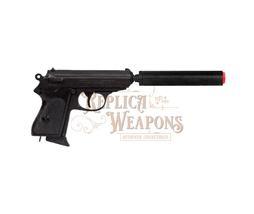 Walther PPK with Silencer Black