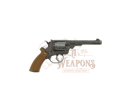 Adams Antique Revolver - 12-Shot - Brown/Gray - 25 cm