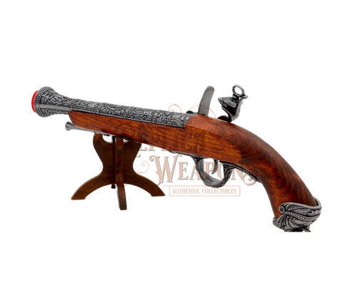 FLINTLOCK PIRATE PISTOL, ITALY 18TH. C.