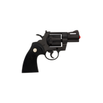 2" Colt Black Pistol Denix