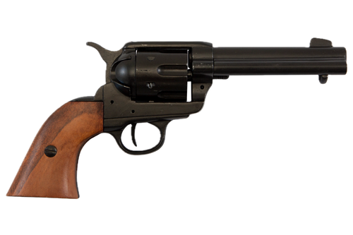 Cal.45 Peacemaker revolver 4.75", with 6 bullets, USA 1873 Denix
