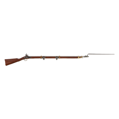 French Rifle With Bayonet Denix
