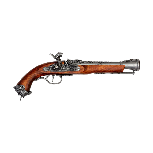 Flintlock Pirate Pistol, Italy 18th Century Denix
