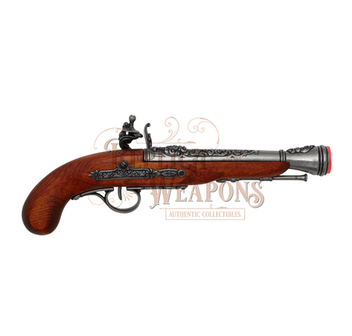 Flintlock Pirate Pistol, 18th C (left handed)