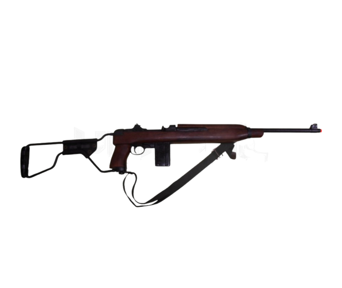 M1A1 carbine paratrooper replica with folding buttstock and belt