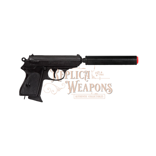 Walther PPK with Silencer Black