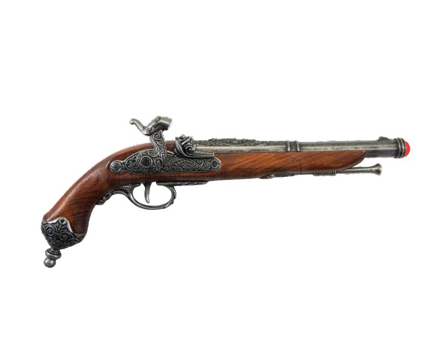 Percussion Pistol, Brescia (Italy) 1825 - Grey Denix
