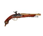 Percussion Pistol, Brescia (Italy) 1825 - Brass & Grey Denix