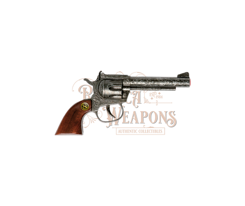 Sheriff Antique - 100-Shot - Brown/Silver - 17.5 cm