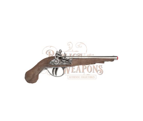 Caribbean Pirate - 1-Shot - Diecast Metal and Plastic - Brown/Nickel with Box