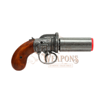 6 Barrel Pepperbox Revolver