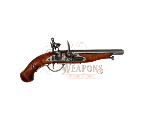Flintlock Pirate Pistol, France 18th C