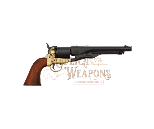 American Civil War Army Revolver, USA 1860 Black Barrel