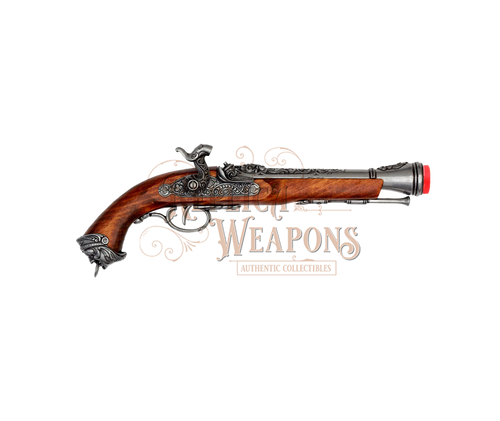 Flintlock Pirate Pistol, Italy 18th C