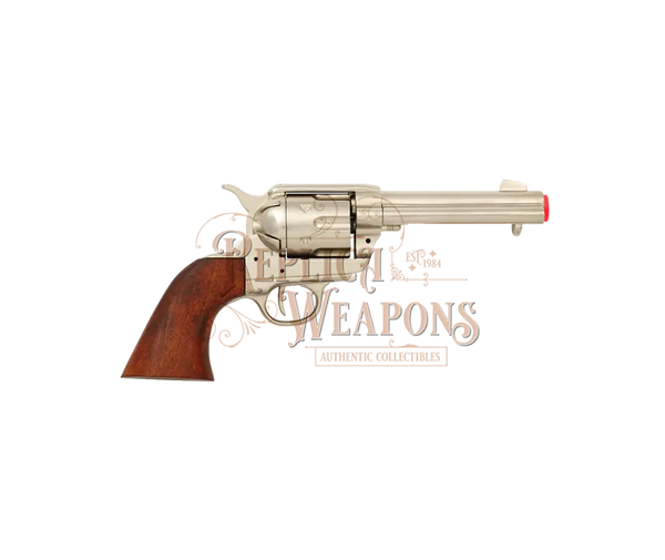 USA Colt Peacemaker Revolver (Bright Nickel) Denix
