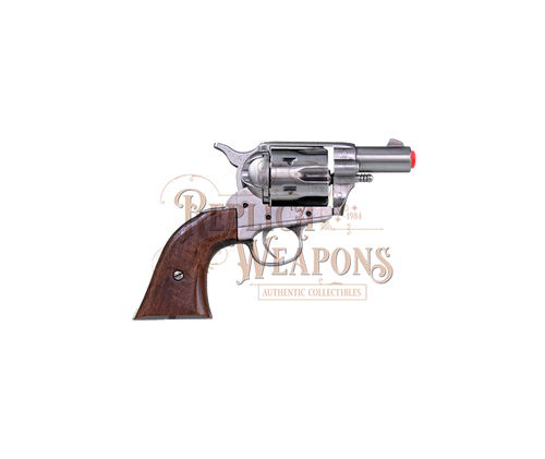 Pistol Wood grip Nickel