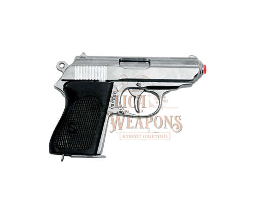 Walther PPK Nickel Semi-Automatic Pistol, Germany 1931 (WW II)