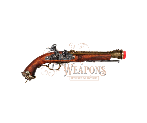 Flintlock Pirate Pistol, Italy 18th Century